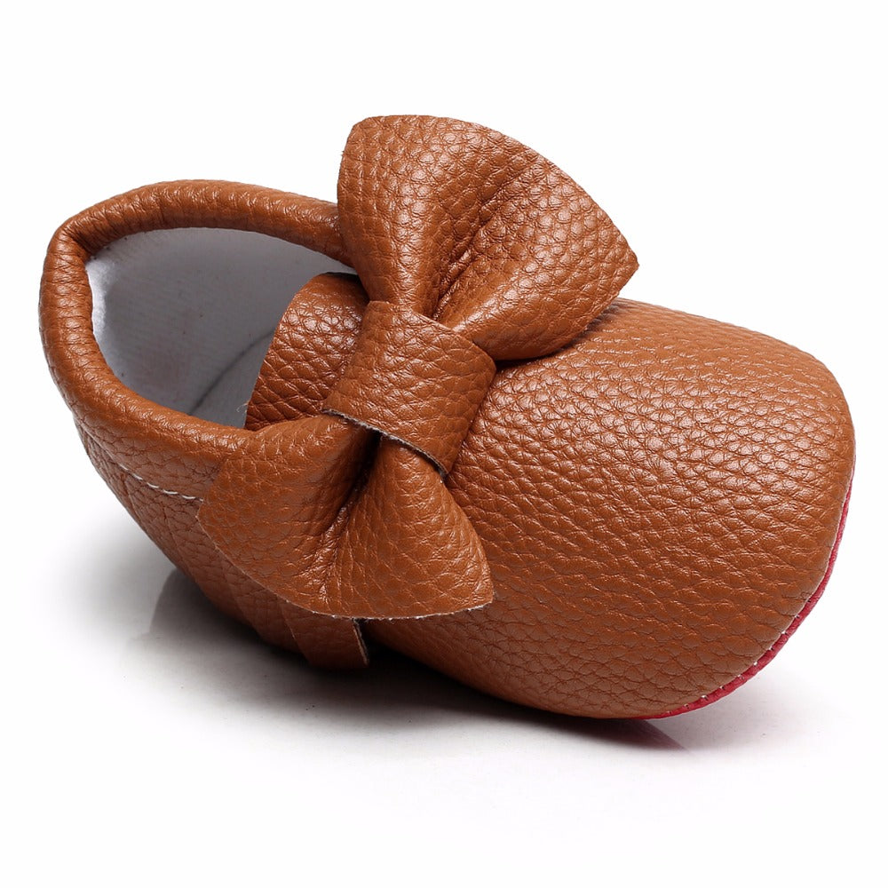 Girls Bow Red Bottom shoes