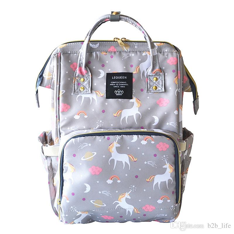 Unicorn Mommy and Baby Backpack