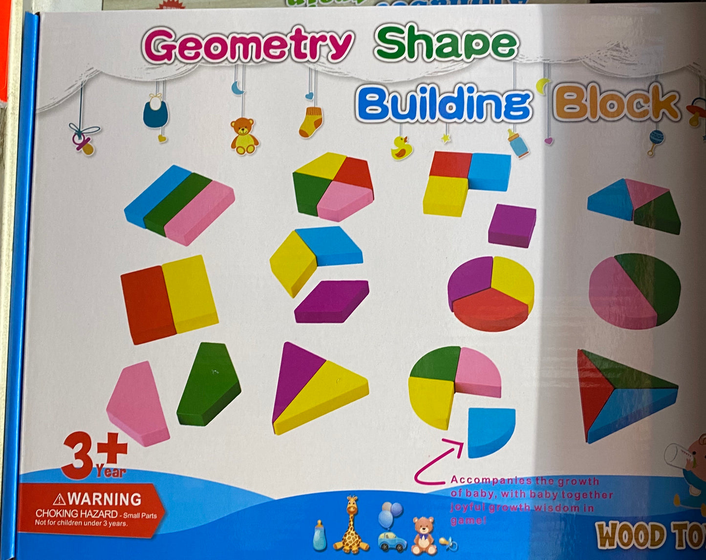 Geometry shape building blocks