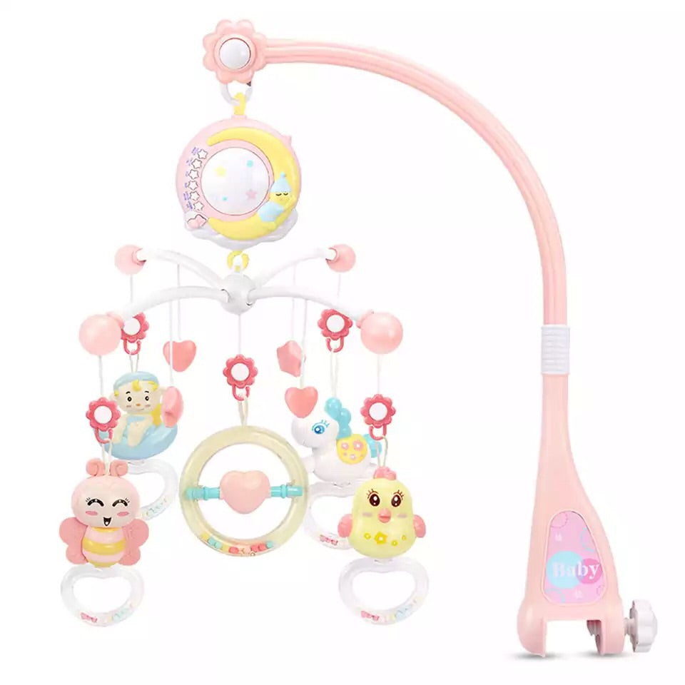 Mobile baby crib toy