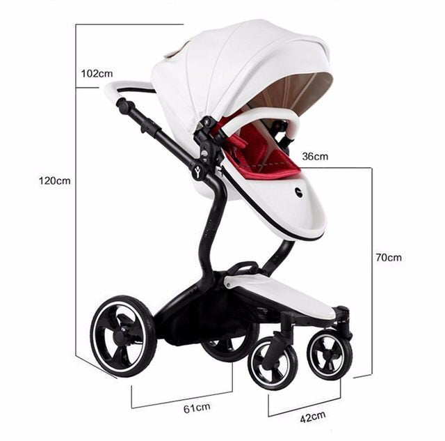 FooFoo Leather 2in1 Stroller